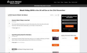 Top Black Friday Blogs - Black Friday Deals Online UK