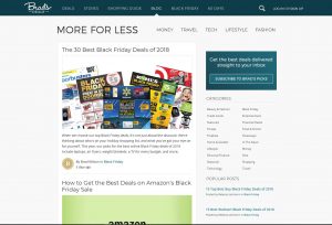 Top Black Friday Blogs - Brads Deals