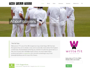 Top Cricket Blogs - The Full Toss
